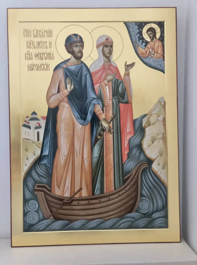 Роспись храма. Роспись храма праведных Иоакима и Анны, г. Ковров, Владимирская область — 2