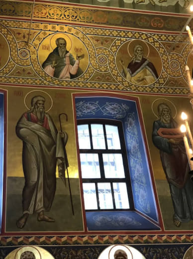Роспись храма. Роспись храма мученика Иоанна Воина, г. Ковров, Владимирская область — 17