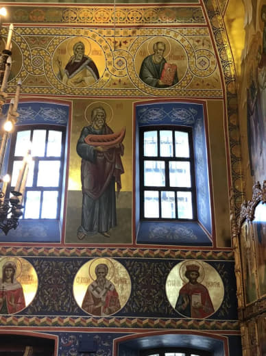 Роспись храма. Роспись храма мученика Иоанна Воина, г. Ковров, Владимирская область — 26