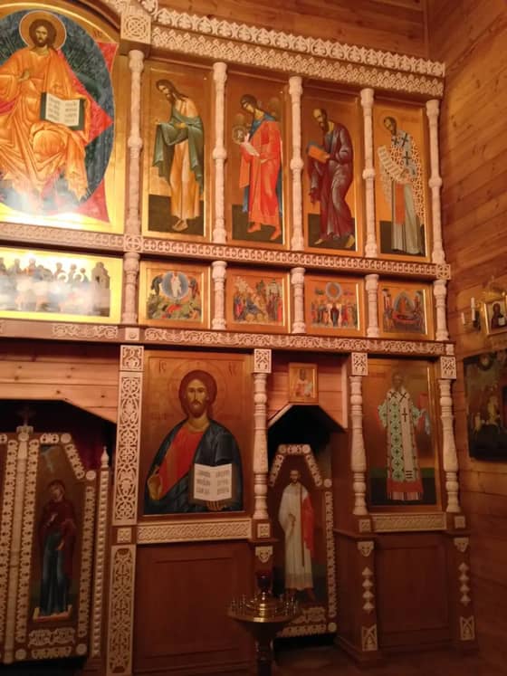 Иконостас храма святителя Афанасия Ковровского