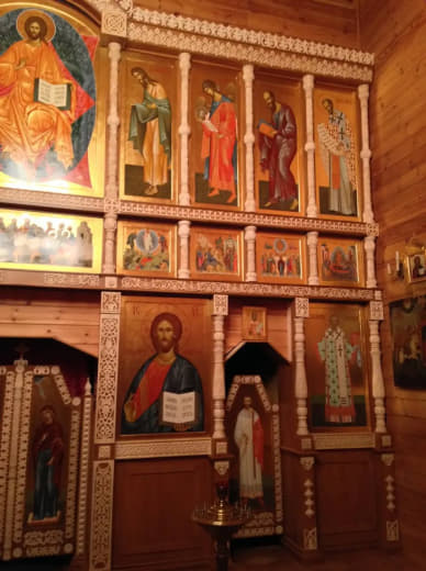 Иконостас. Иконостас храма святителя Афанасия Ковровского, г. Петушки, Владимирская область — 1