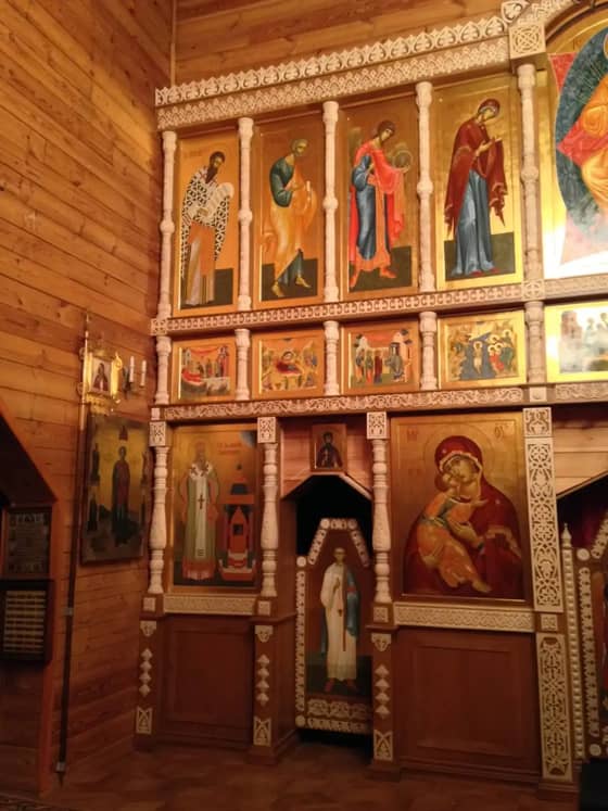 Иконостас храма святителя Афанасия Ковровского