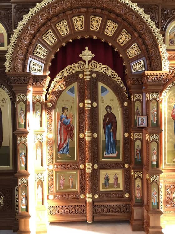 Иконостас женского монастыря
