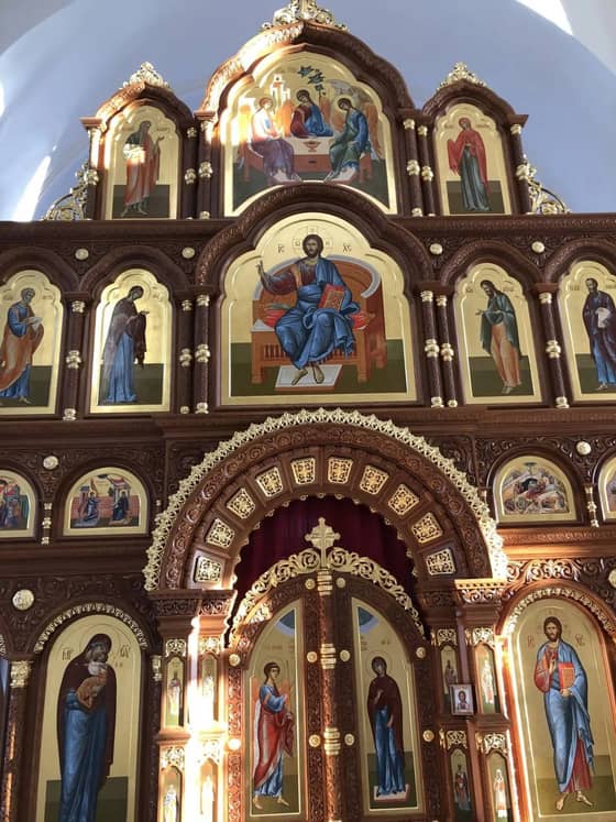 Иконостас женского монастыря